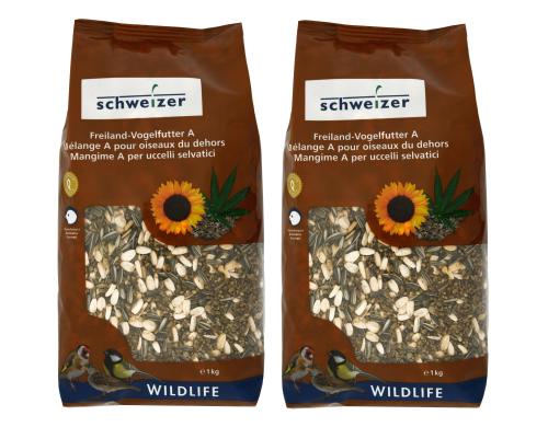 Eric Schweizer Freiland Vogelfutter A 2 x 5kg