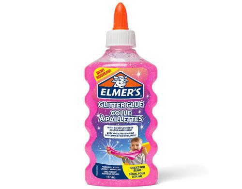 Elmer's Glitzerkleber pink 177ml