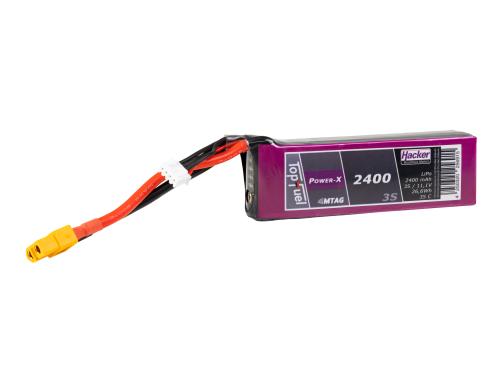 TopFuel LiPo-Akku 11.1V 2400mAh 3S 35C MTAG 108x34x26 mm, 201 g XT60