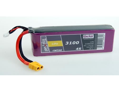 TopFuel LiFe-Akku 13.2V 3100mAh 4S 30C MTAG ? XT60