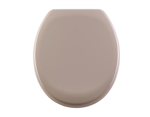 diaqua WC-Sitz BARBANA Beige aus Duroplast mit Absenkautomatik