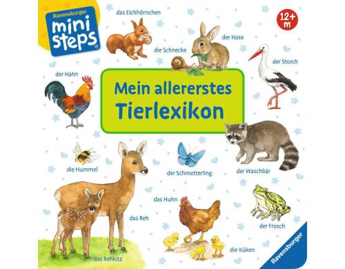 Ministeps Mein allererstes Tierlexikon Monate: 12+, Autor: Weller