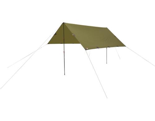 Robens Trail Tarp 3 x 3 m Pack Size: 38 x 9cm, 1.0kg, green