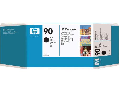 HP Tinte Nr. 90 - Black (C5058A) Tintenvolumen 400ml