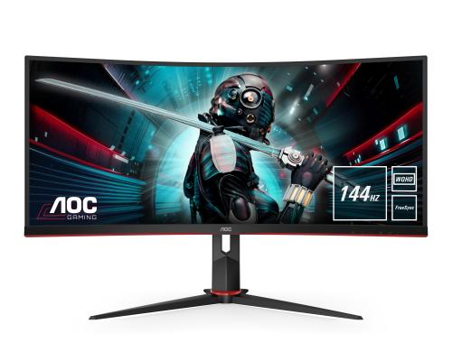 AOC 34 CU34G2X/BK, 3440x1440, VA, Curved DP, HDMI, USB