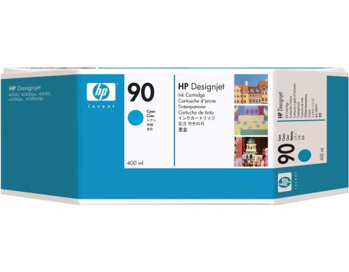 HP Tinte Nr. 90 - Cyan (C5061A) Tintenvolumen 400ml