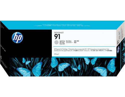 HP Tinte Nr. 91 - Light Grey (C9466A) Tintenvolumen 775ml