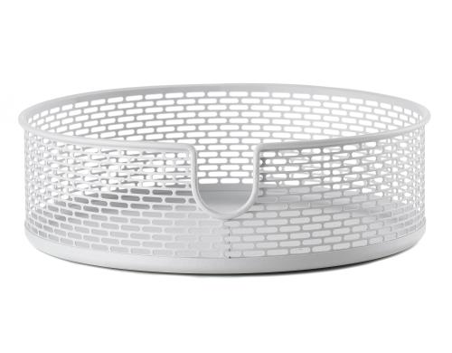 Zone Aufbewahrungskorb 20x6.5cm grau 1 Stck, 20x6.5cm, Metall