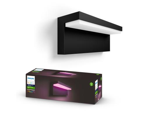 Philips Hue Wandleuchte Nyro bk 13.5W, 1000lm, 2200-6500K, schwarz