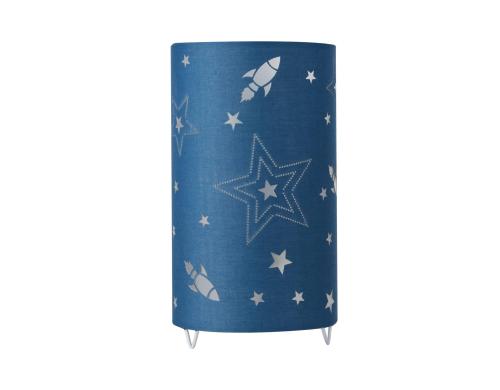 PAULEEN Cute Universe Tischleuchte Blau exkl. 1x E14 max. 20W, Ein/Aus