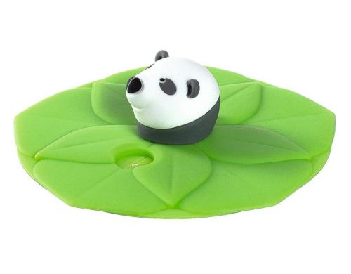 Leonardo Glasabdeckung Bambini Panda 1 Stck, D: 9cm, Silikon