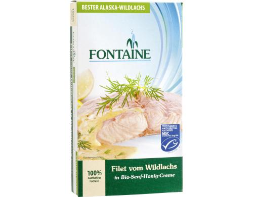 Wildlachsfilet in Senfcrme 200 g