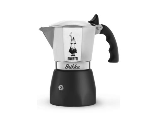 Bialetti Brikka fr 4 Tassen Edelstahl