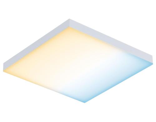 Paulmann LED Panel Velora Zigbee TunW 225x225mm 8,5W Weiss matt 230V Metall