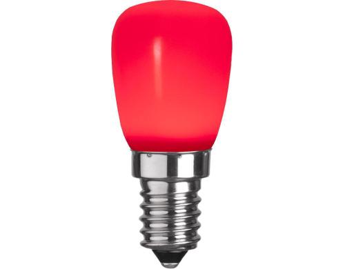 LED Lampe E14 ST26 Rot LED E14 0.9W 2lm