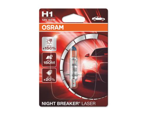 NIGHT BREAKER LASER H1 Einzelblister, 68 W, 12,0 V, 55,00 W