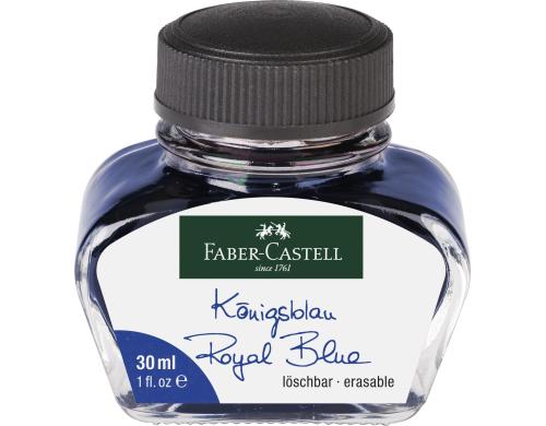 Faber-Castell Tintenglas 30ml knigsblau