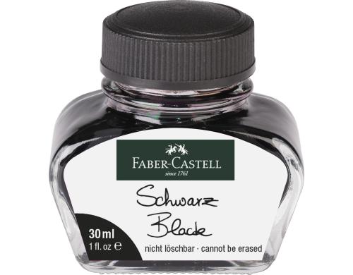 Faber-Castell Tintenglas 30ml schwarz