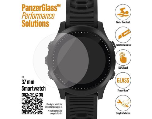 Panzerglass Displayschutz 37mm Garmin Fenix 5Plus, Vivomove HR