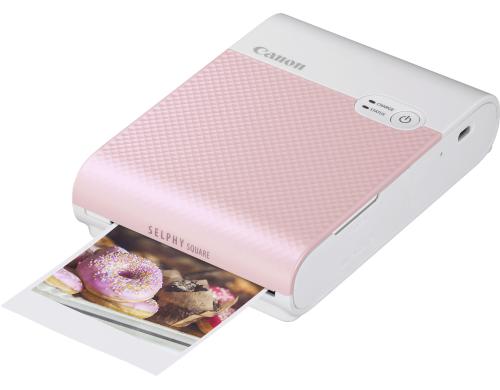 Canon Selphy QX10, 287x287dpi,WLAN, Pink, App fr iOS & Android, Akkubetrieb