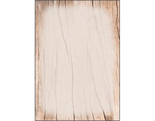 Sigel Motiv-Papier Wood A4 Feinpapier (Ink/Laser/Copy), 90g, 50 Blatt