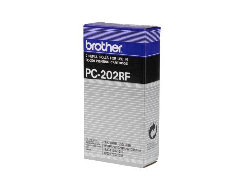 Nachfllfilmrolle Brother PC-202RF bis 450 Seiten, 2 Rollen, Fax-1010