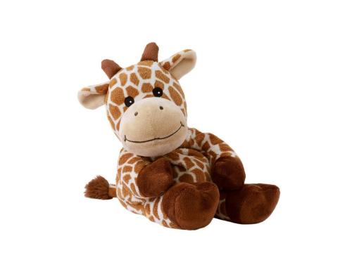 Wrme-Stofftier Giraffe Lavendel-Fllung