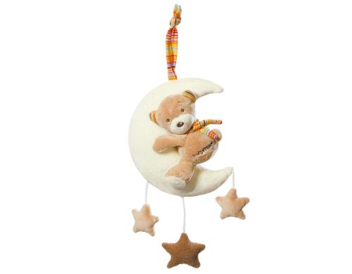 Fehn Spieluhr Rainbow Teddy auf Mond