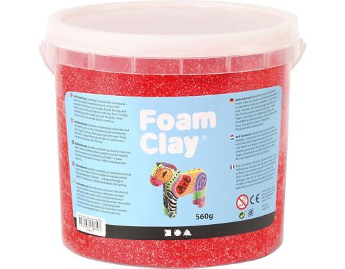 Creativ Company Foam Clay Grosspackung 560 g, rot