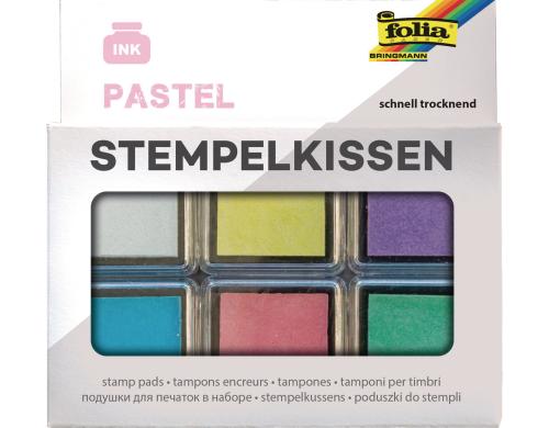 Folia Stempelkissen Pastell 24 x 24 mm