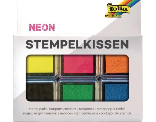 Folia Stempelkissen Neon 24 x 24 mm