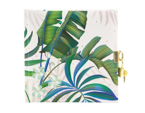 Goldbuch Tagebuch Tropical White Grsse: 16.5x16.5, 96 Seiten