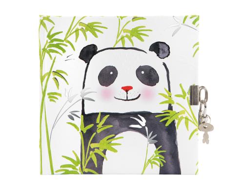 Goldbuch Tagebuch Panda Grsse: 16.5x16.5, 96 Seiten