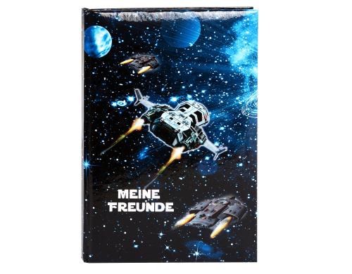 Goldbuch Freundebuch Raumstation 1 Stck, Grsse: A5, 88 Blatt