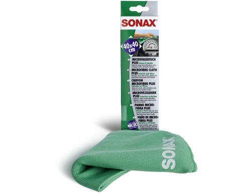 Sonax MicrofaserTuch PLUS 1 Stk. Innen u. Scheibe 40x40cm, 1 Stck