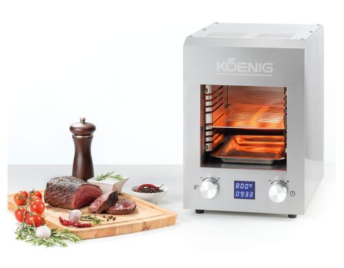 Koenig Elektro Oberflchengrill 2200W, 800C, Display