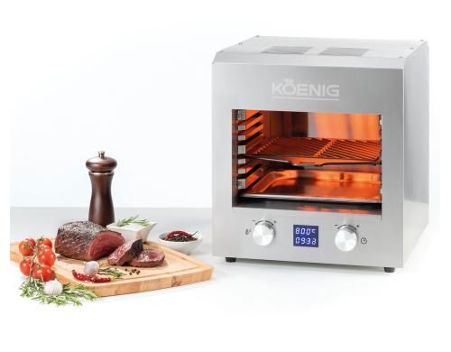 Koenig Elektro- Oberflchengrill 2200W, 800C, Display