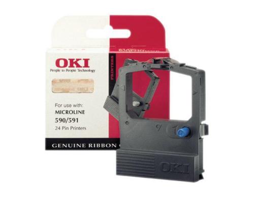 OKI Farbband Nylon 09002316, schwarz ML 590/591