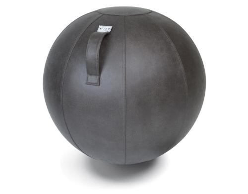 Vluv Veel Kunstleder Sitzball Elephant,  60-65cm