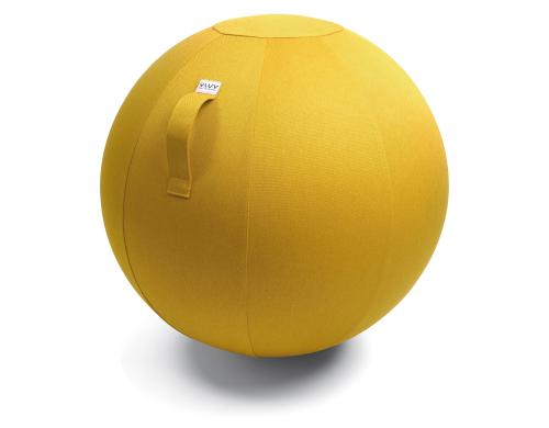 Vluv Leiv Stoff Sitzball Mustard,  60-65cm