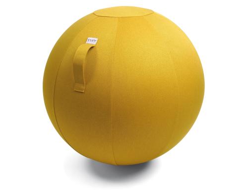 Vluv Leiv Stoff Sitzball Mustard,  70-75cm