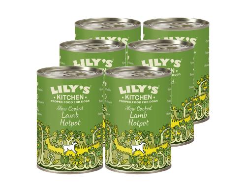 Lilys Kitchen Nassfutter fr Hunde Lammragout, 6x400g