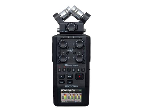 Zoom H6 Black, Mobile WAV/MP3-Recorder 24Bit / 96kHz