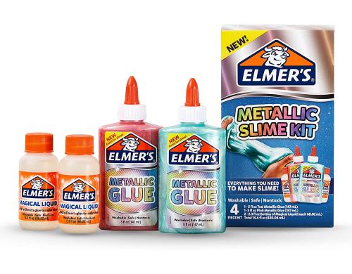 Elmer's Slime Kit Metallic grn und rosa