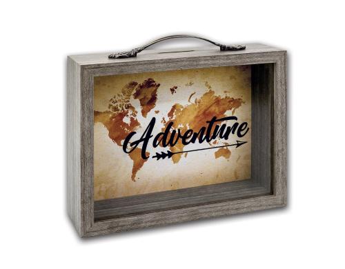 Goldbuch Wunscherfller Adventure Holz, Glas, 22 x 21.5 x 7.5 cm