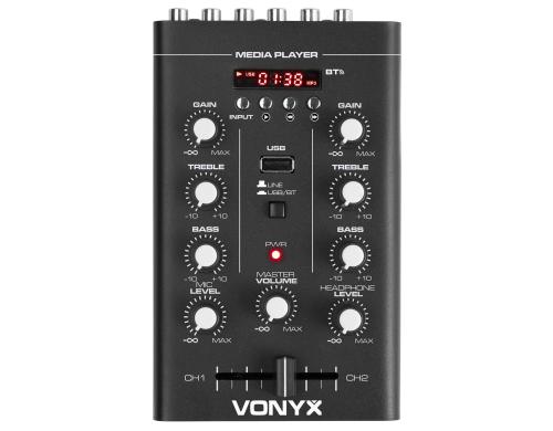 Vonyx STM500BT 2-Kanal Mixer, BT, MP3, Display