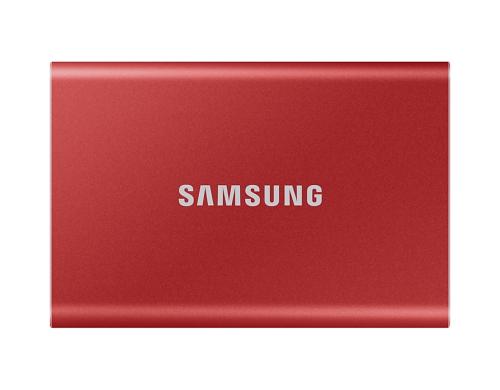 SSD Samsung Port. SSD T7 2TB Metallic Red USB 3.2 Gen.2, NVMe, 1050MB/s, 1000MB/s