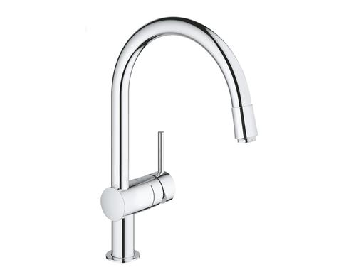 GROHE Minta OHM sink C-spout extr.mou. chrom