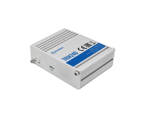 Teltonika LTE Industriemodem TRM240 Cat.1 LTE, 1xLAN,9-30Volt,Aluminium Gehuse