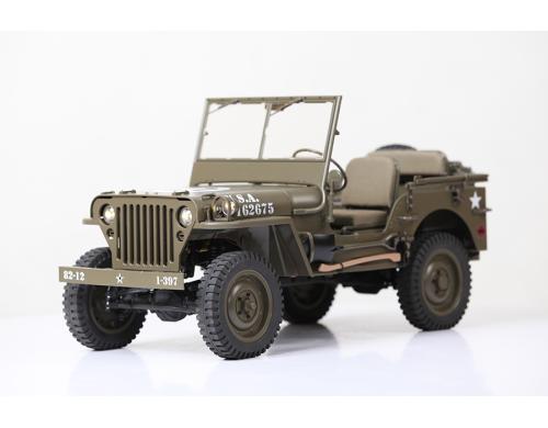 RocHobby 1941 MB Willys Jeep Scaler, RTR, 1:6